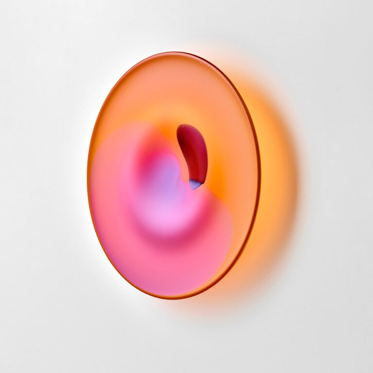 Grid pendant lights, bloom wall light, cloud pendant light, colourful glass lighting, made in the Netherlands