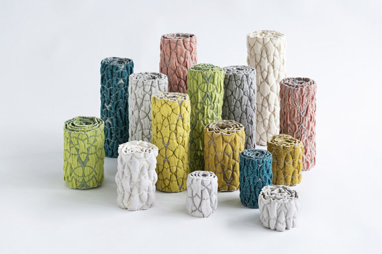 Halle Design fabrics - textile design - textile art- textile architecture